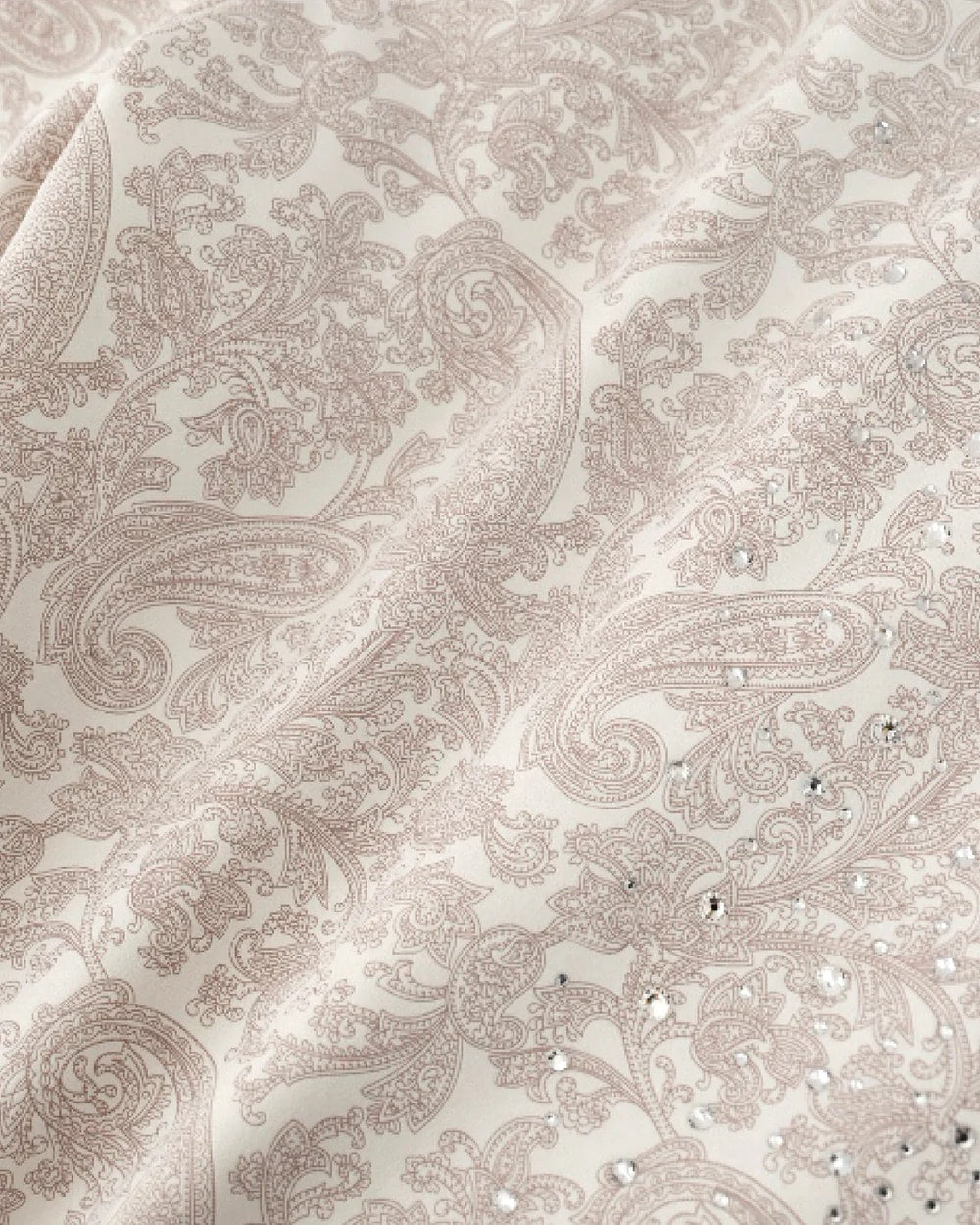 BIRTH OF ROYAL CHILD CASHEW BLOSSOM PEARL-EMBELLISHED ZIP UP HOODIE