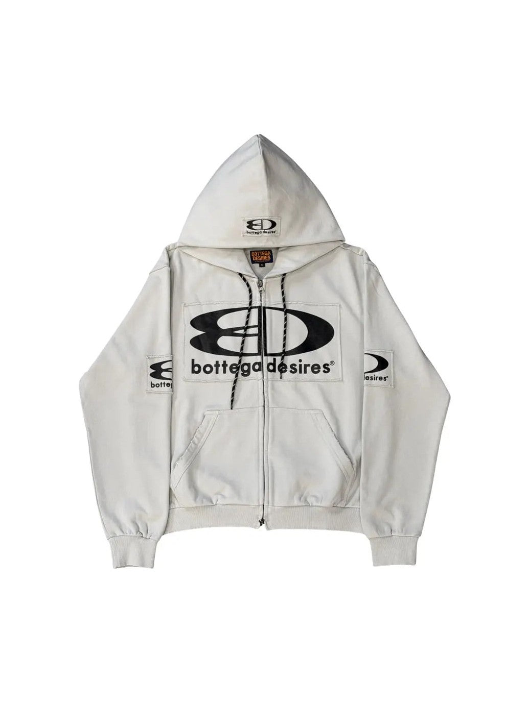 BOTTEGA DESIRES GREY TECH HOODIE