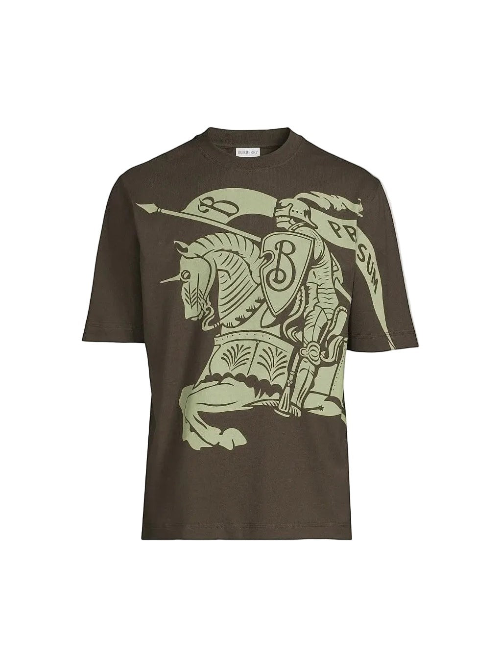 BURBERRY EKD OIL GREEN T-SHIRT