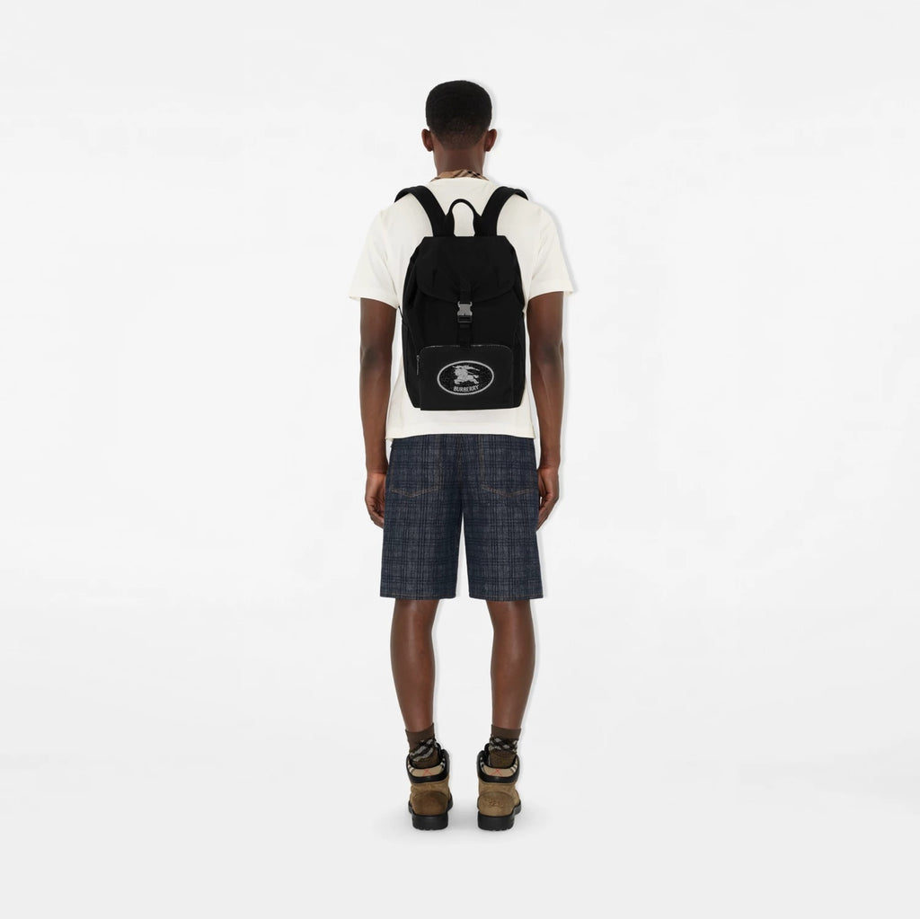 BURBERRY ORKNEY BACKPACK NYLON BLACK