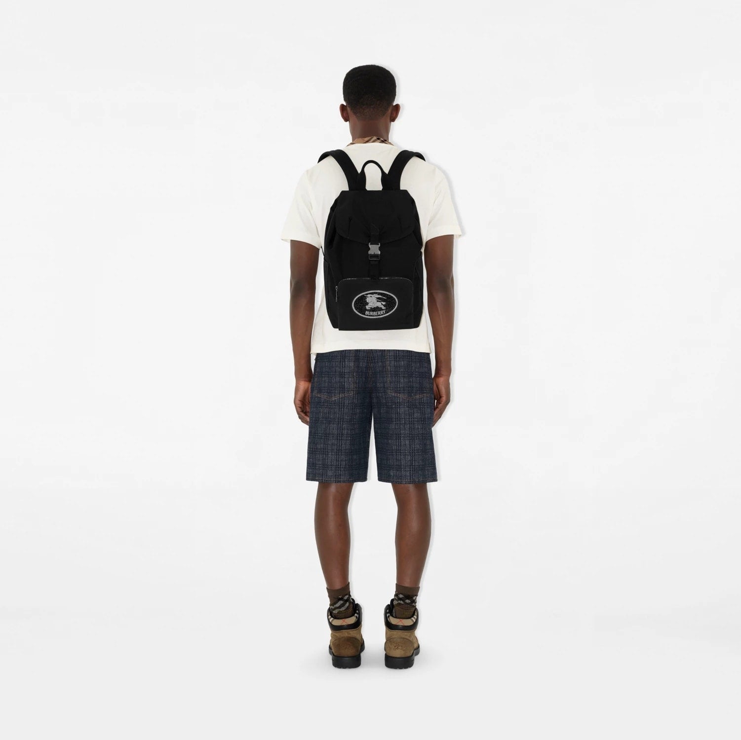 BURBERRY ORKNEY BACKPACK NYLON BLACK
