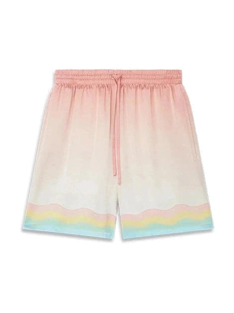 CASA BLANCA ART CLUB SILK SHORT CASABLANCA The Hype Company