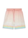 CASA BLANCA ART CLUB SILK SHORT CASABLANCA The Hype Company