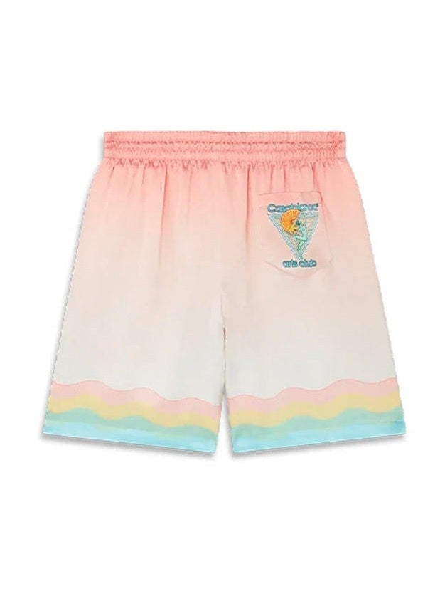 CASA BLANCA ART CLUB SILK SHORT CASABLANCA The Hype Company