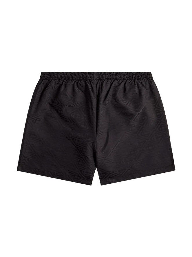 CASABLANCA BLACK MONOGRAM SWIMSHORT CASABLANCA The Hype Company