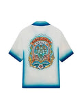 CASABLANCA CASA WAY SKATE DRAWSTRING SILK SHORT SLEEVE SHIRT CASABLANCA The Hype Company