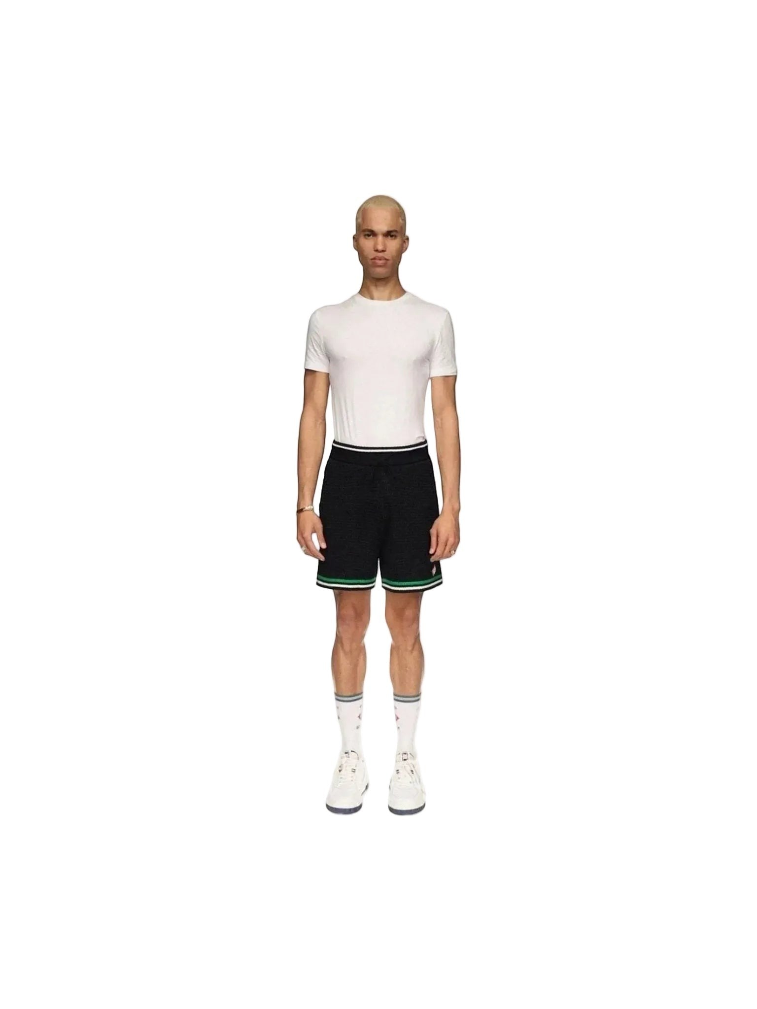 CASABLANCA CROCHET SHORT BLACK CASABLANCA The Hype Company