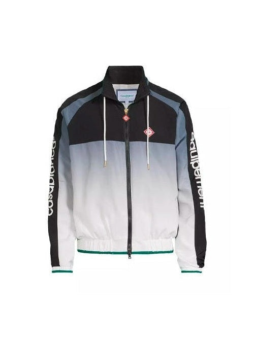 CASABLANCA GRADIENT JACKET WHITE GREY CASABLANCA The Hype Company