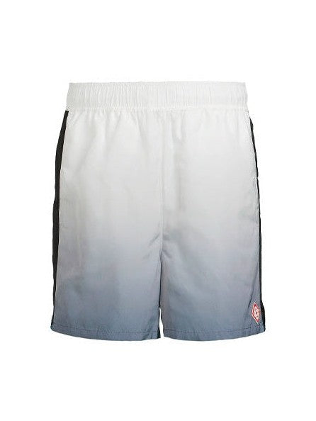 CASABLANCA GRADIENT SHORTS WHITE GREY CASABLANCA The Hype Company