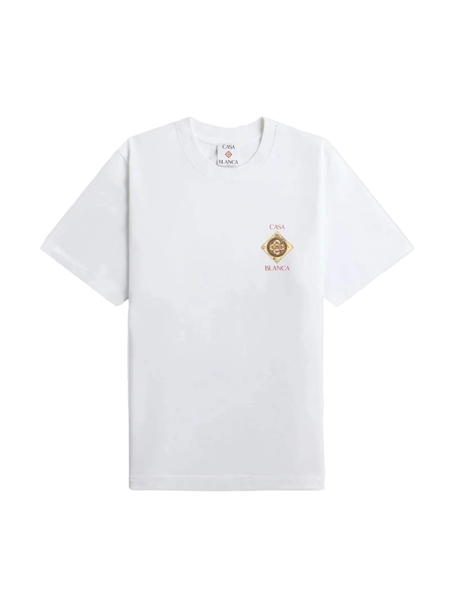 CASABLANCA ORNE DE MUSIQUE T-SHIRT WHITE