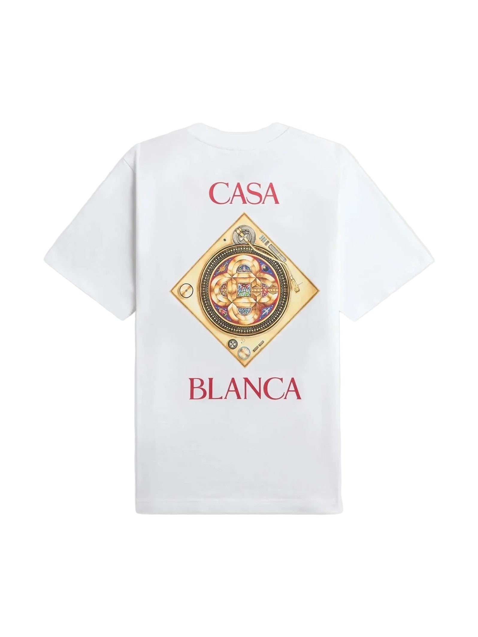 CASABLANCA ORNE DE MUSIQUE T-SHIRT WHITE