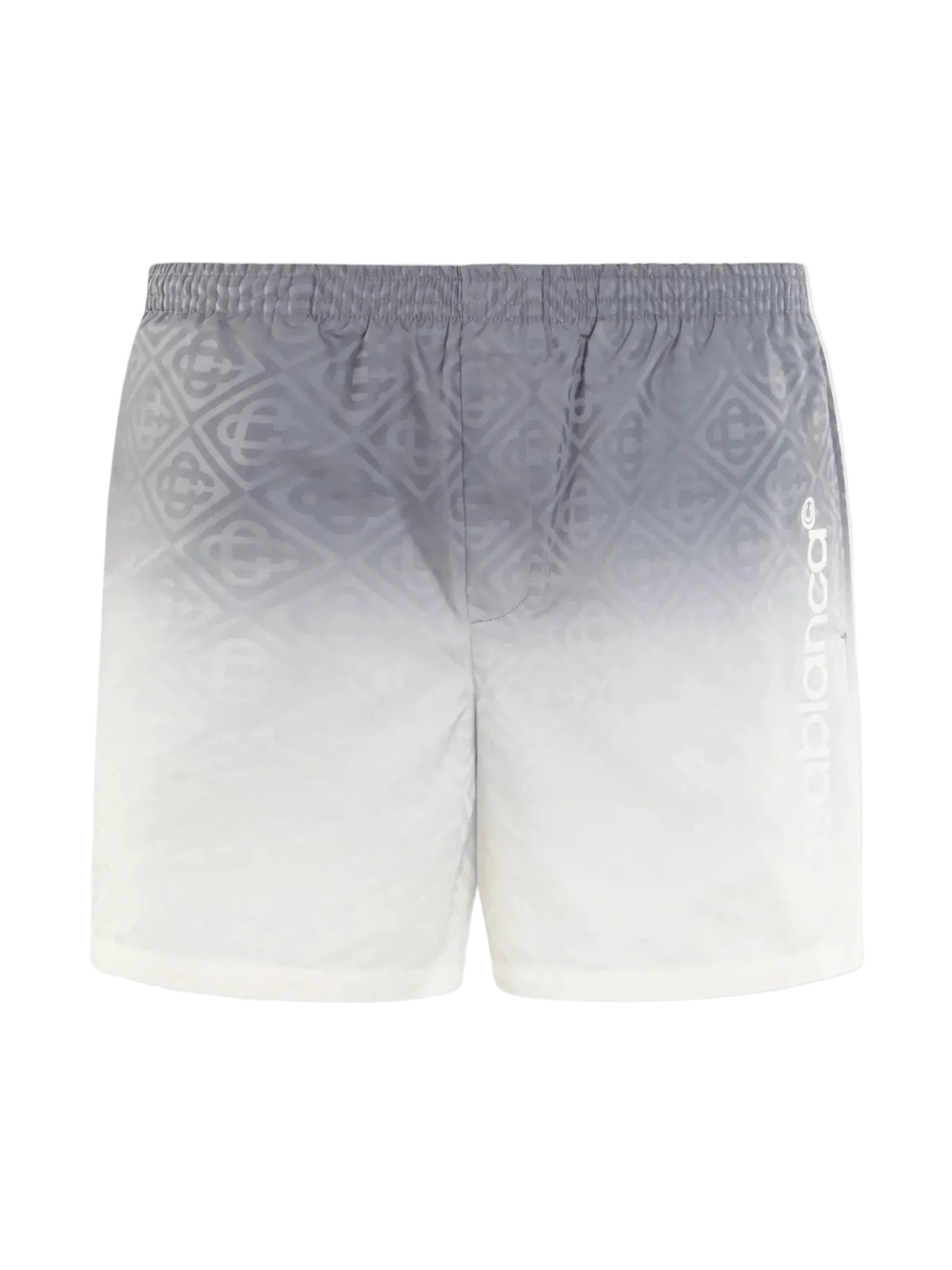 CASABLANCA SWIMSHORT MONOGRAM WHITE CASABLANCA The Hype Company