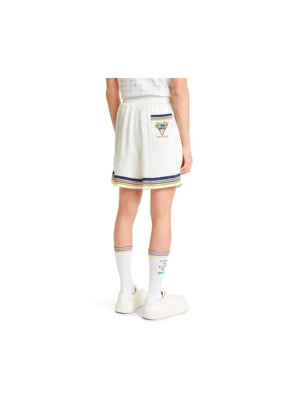 CASABLANCA TENNIS CLUB SILK SHORT CASABLANCA The Hype Company