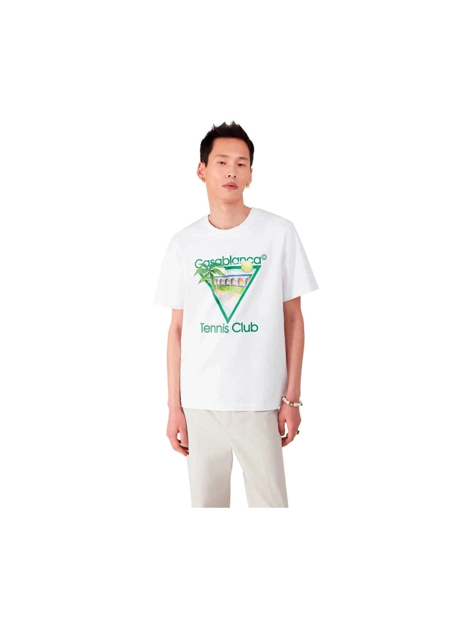 CASABLANCA TENNIS CLUB T SHIRT CASABLANCA The Hype Company