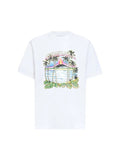 CASABLANCA VOLCANO T-SHIRT WHITE