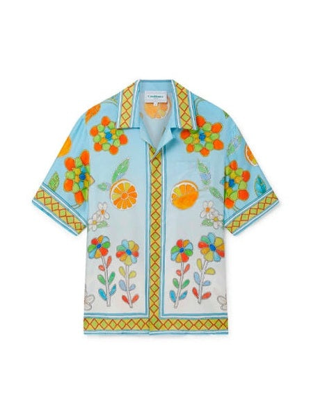 CASABLANCA YORUBA FLOWERS SHIRT