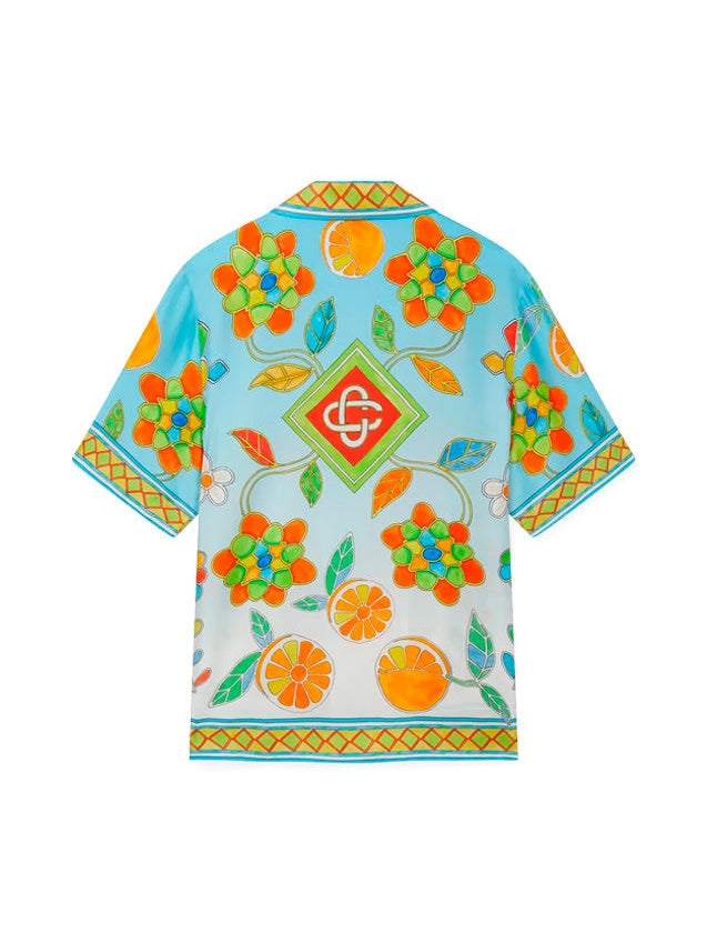 CASABLANCA YORUBA FLOWERS SHIRT