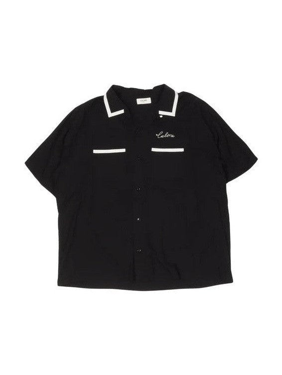CELINE BOWLING SHIRT BLACK