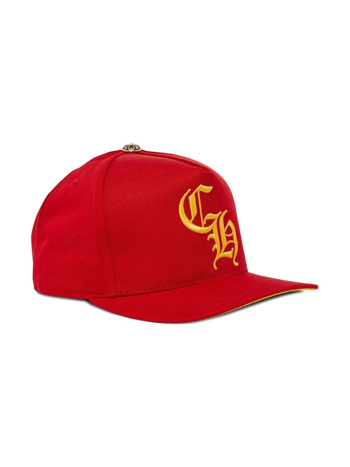 CHROME HEARTS BASEBALL HAT RED YELLOW