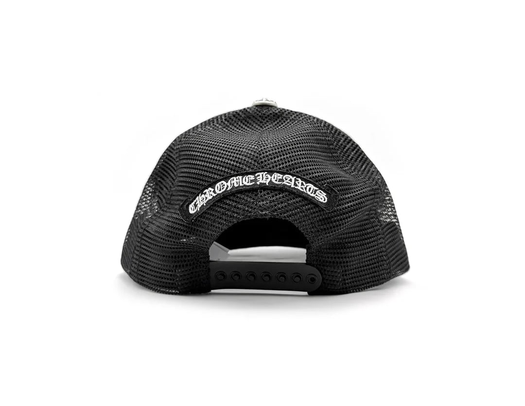 CHROME HEARTS CH CAMO TRIPLE CROSS HAT BLACK
