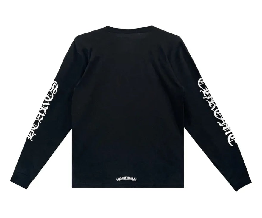 CHROME HEARTS LONG SLEEVE NECK BLACK