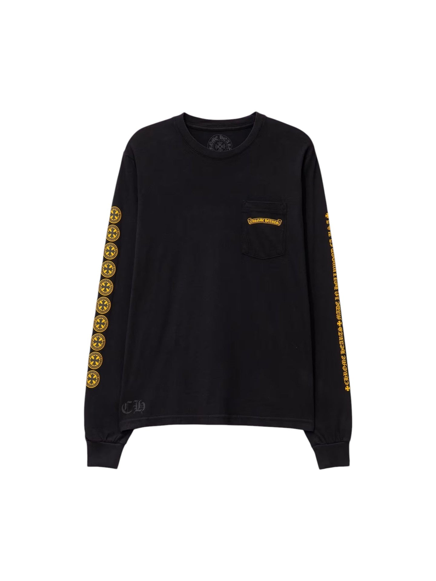CHROME HEARTS MADE IN HOLLYWOOD YELLOW BLACK