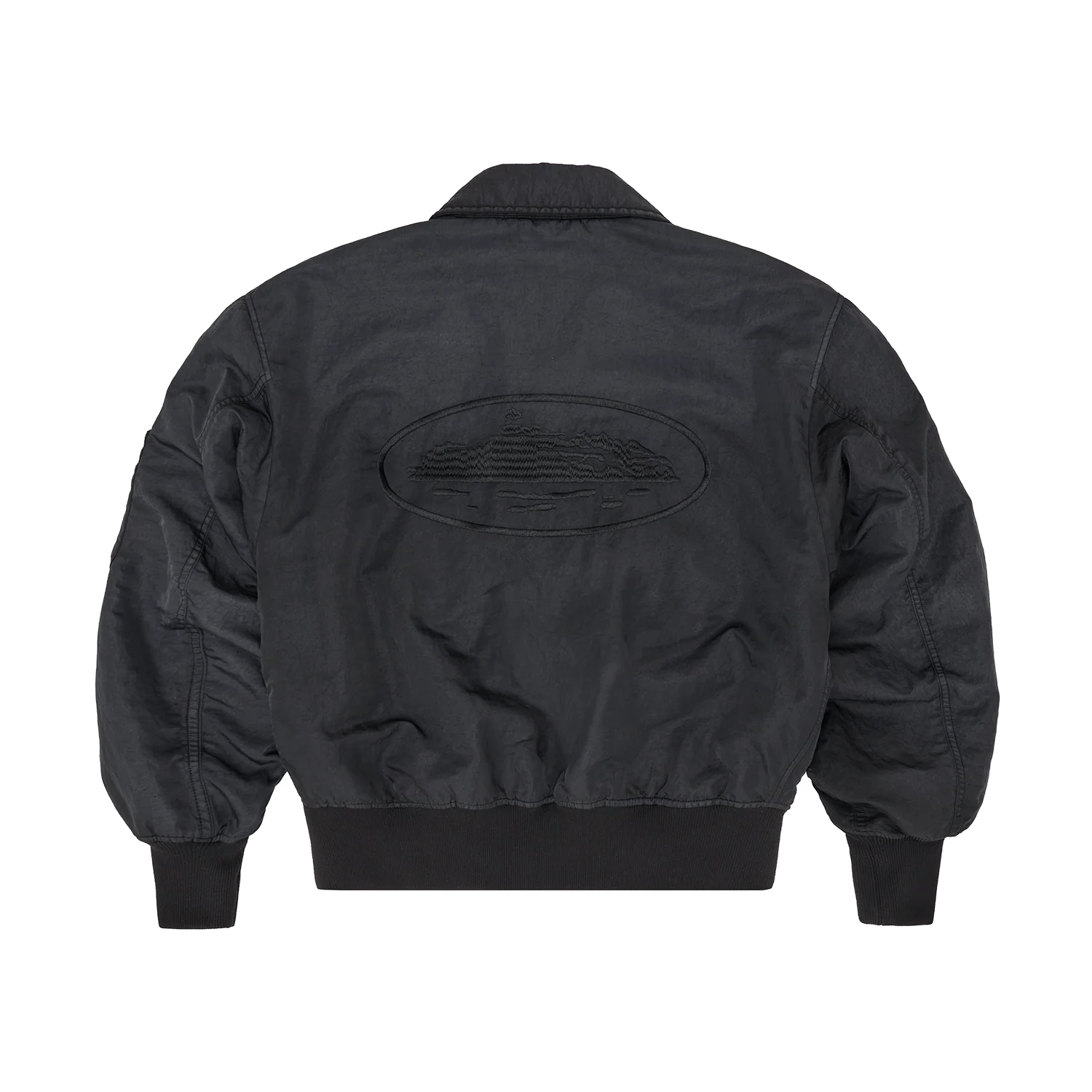 CORTEIZ ALCATRAZ BOMBER JACKET VINTAGE BLACK
