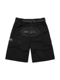 CORTEIZ ALCATRAZ CARGO SHORT TRIPLE BLACK CORTEIZ The Hype Company