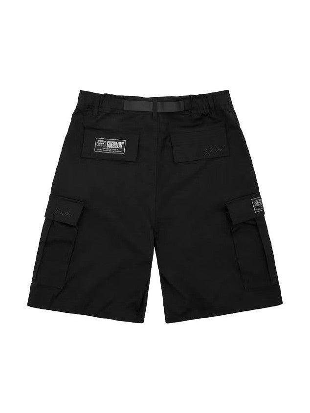 CORTEIZ ALCATRAZ CARGO SHORT TRIPLE BLACK CORTEIZ The Hype Company