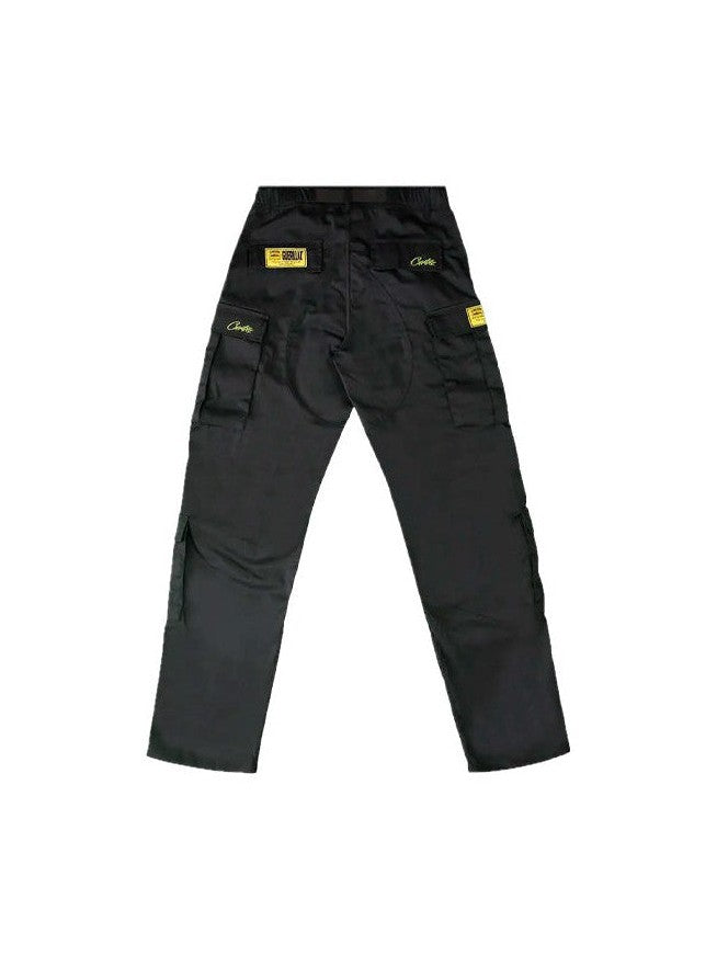 CORTEIZ CARGO PANT BLACK YELLOW CORTEIZ The Hype Company
