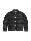 CORTEIZ HANDWRITTEN DENIM JACKET BLACK