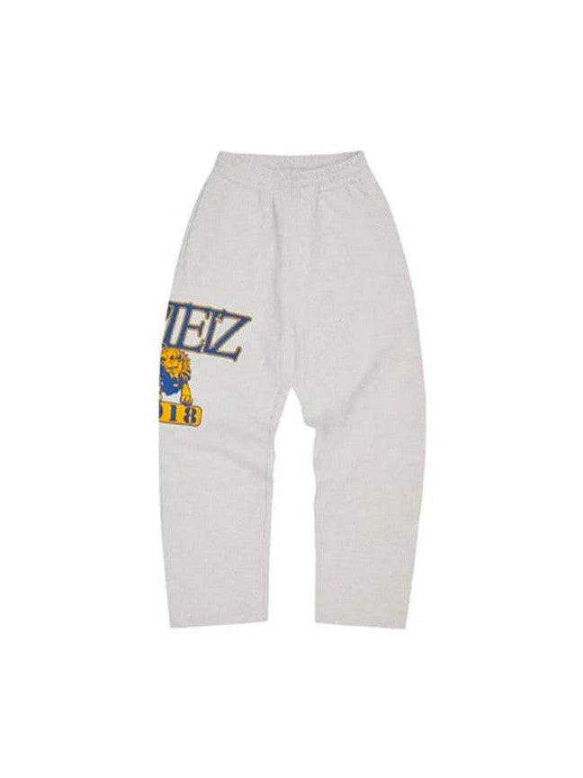CORTEIZ LION VARSITY OPEN HEM PANTS GREY HEATHER CORTEIZ The Hype Company