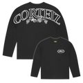 CORTEIZ ROYALE HEAVYWEIGHT T-SHIRT LONG SLEEVE BLACK