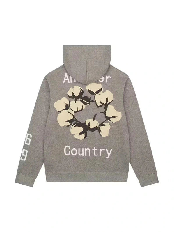 DENIM TEARS CACTUS PLANT FLEA MARKET CACTUS HOODIE GREY DENIM TEARS The Hype Company
