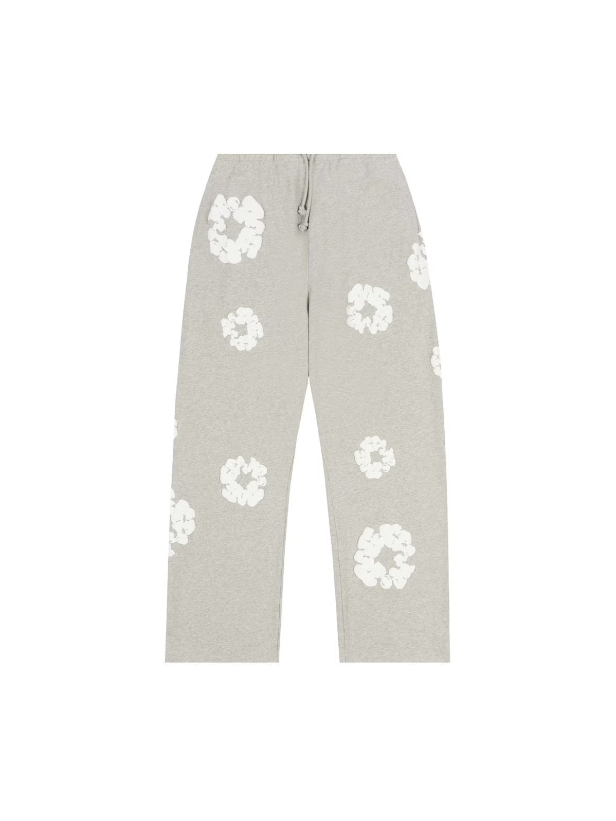DENIM TEARS THE COTTON WREATH BAGGY SWEATPANTS GREY