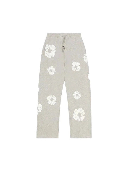 DENIM TEARS THE COTTON WREATH BAGGY SWEATPANTS GREY DENIM TEARS The Hype Company