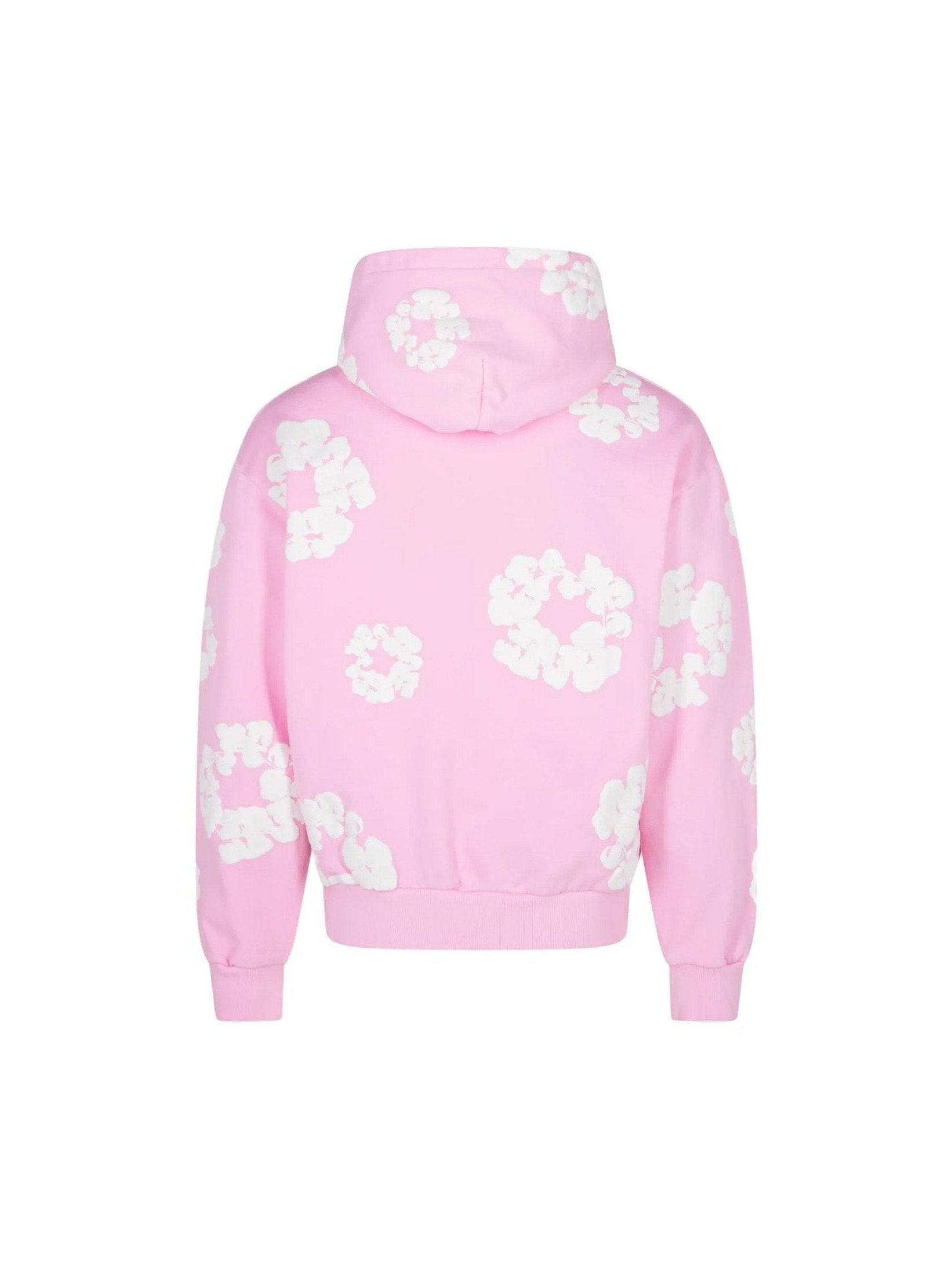 DENIM TEARS THE COTTON WREATH HOODIE PINK DENIM TEARS The Hype Company