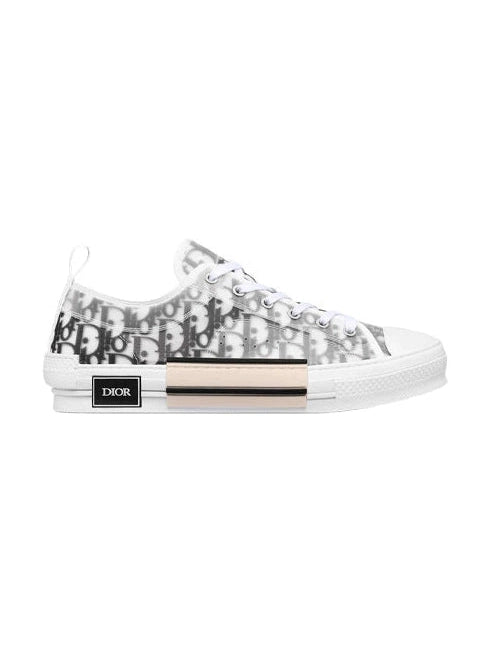 DIOR B23 WHITE LOW MONOGRAM SNEAKERS DIOR The Hype Company
