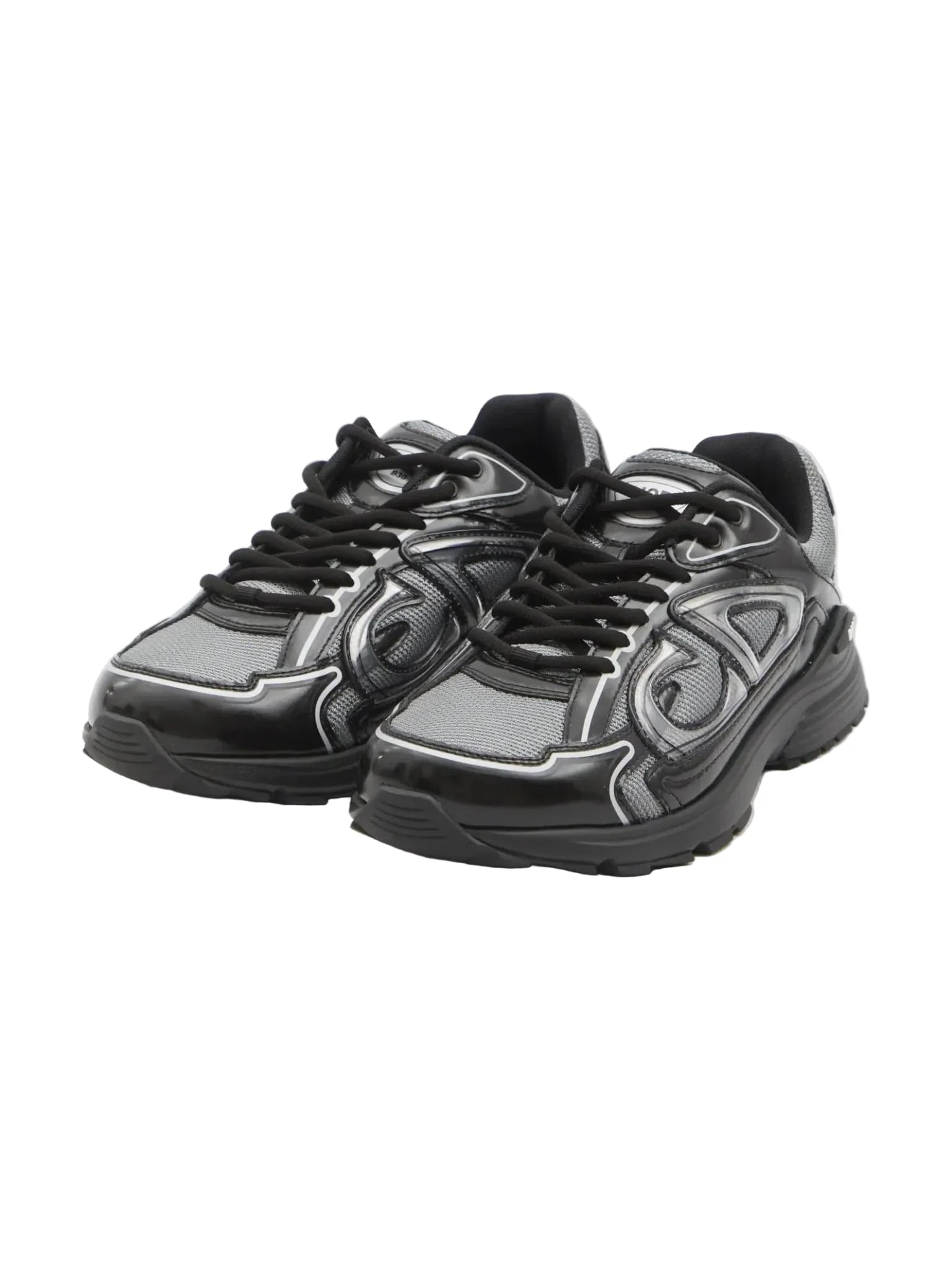 DIOR B30 GREY BLACK SNEAKERS