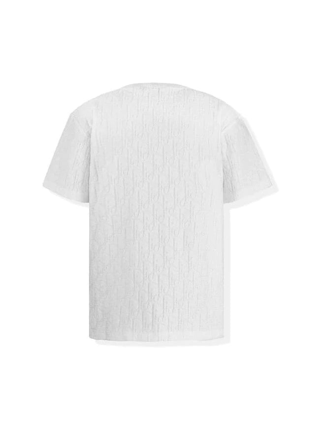 DIOR OBLIQUE TOWEL WHITE T SHIRT DIOR The Hype Company