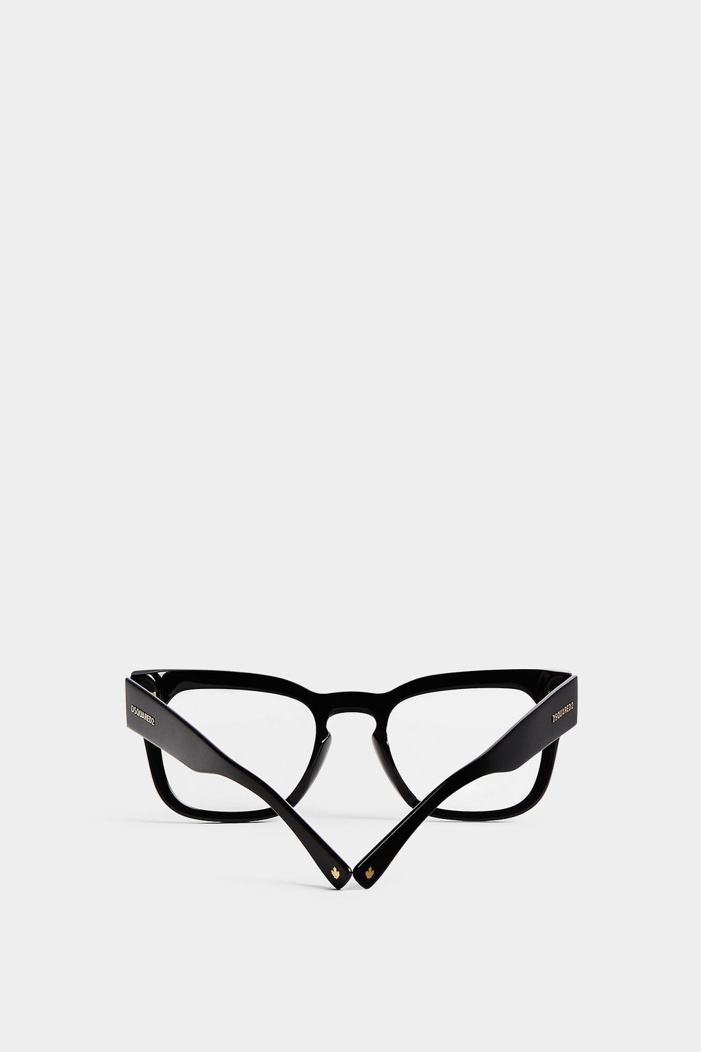 DSQUARED2 HYPE BLACK OPTICAL GLASSES — vista 3