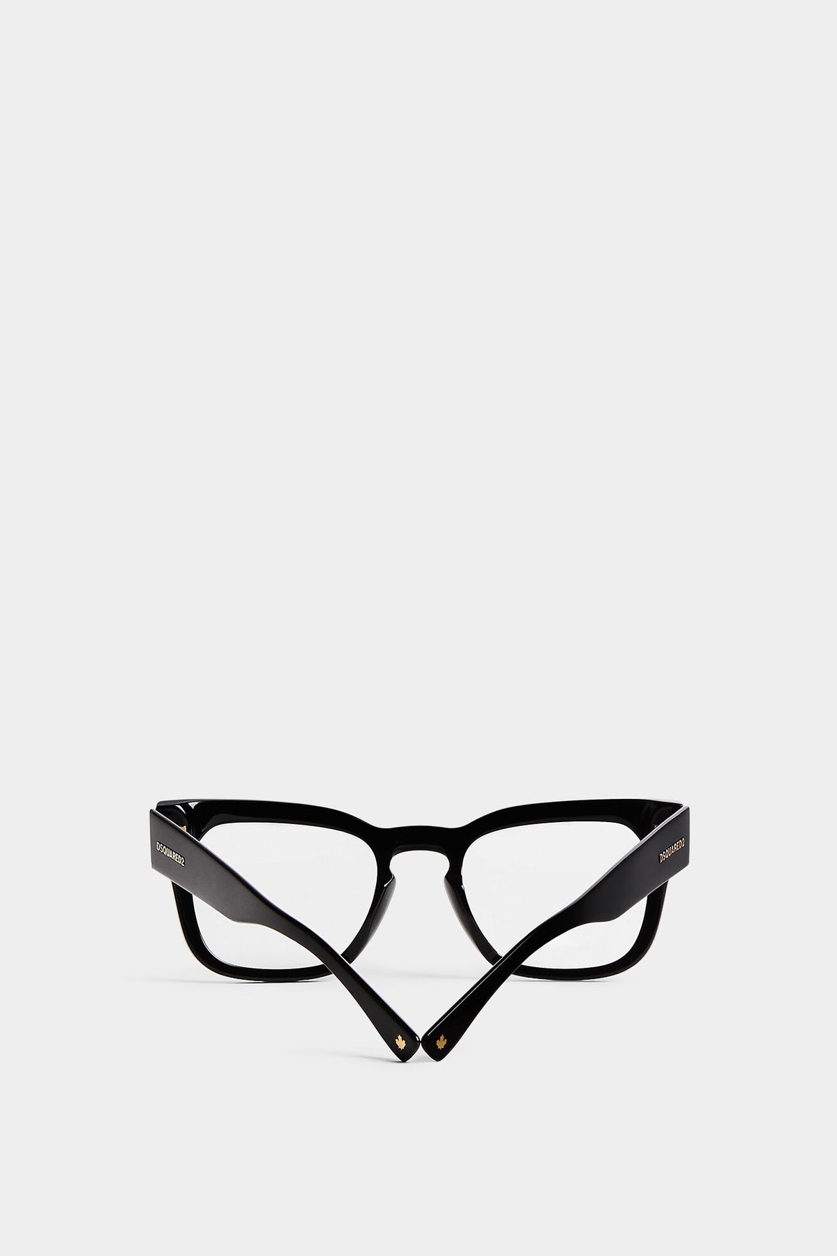 DSQUARED2 HYPE BLACK OPTICAL GLASSES — vista 3