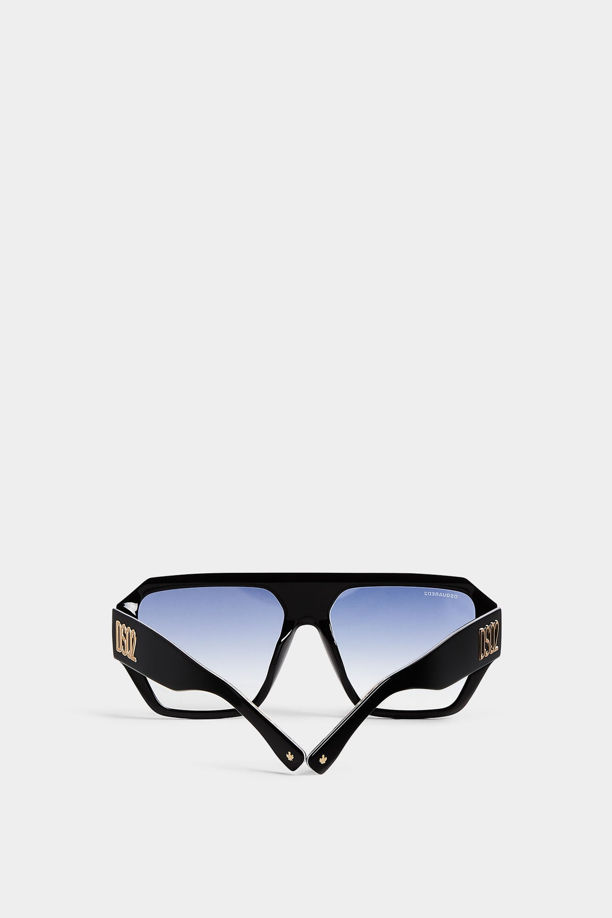 DSQUARED2 HYPE BLACK WHITE PATTERN SUNGLASSES — vista 3