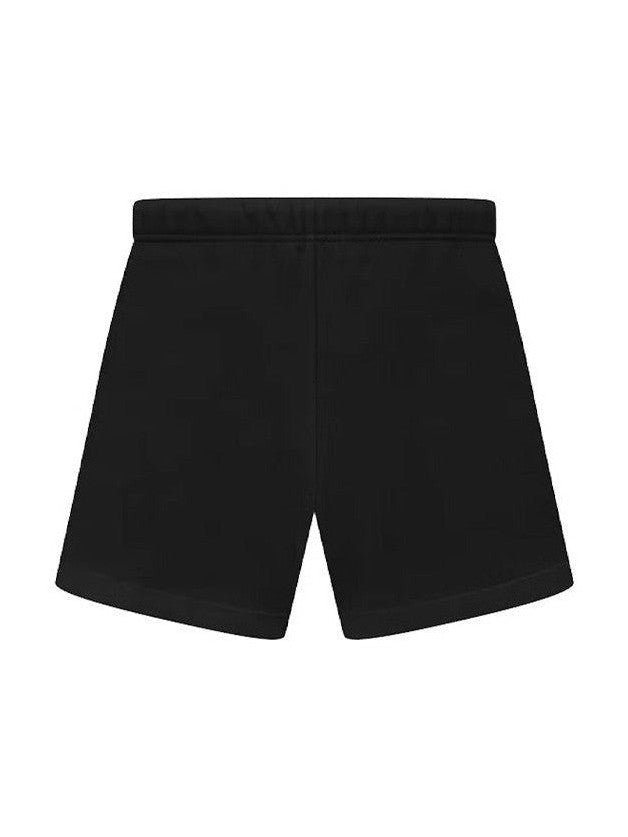 FEAR OF GOD ESSENTIALS SWEATSHORT JET BLACK ESSENTIALS The Hype Company