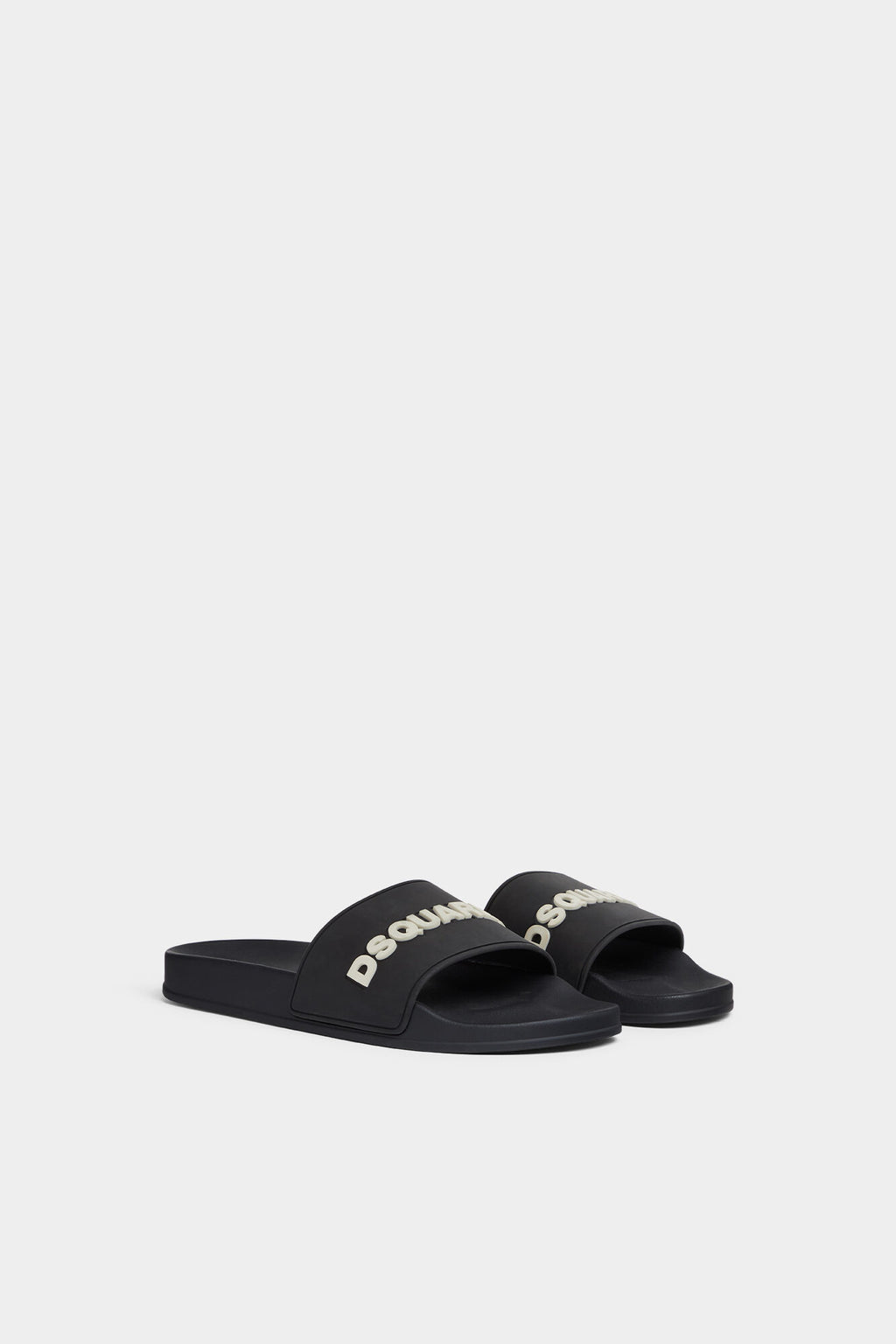 DSQUARED2 LOGO SLIDES BLACK — vista 2