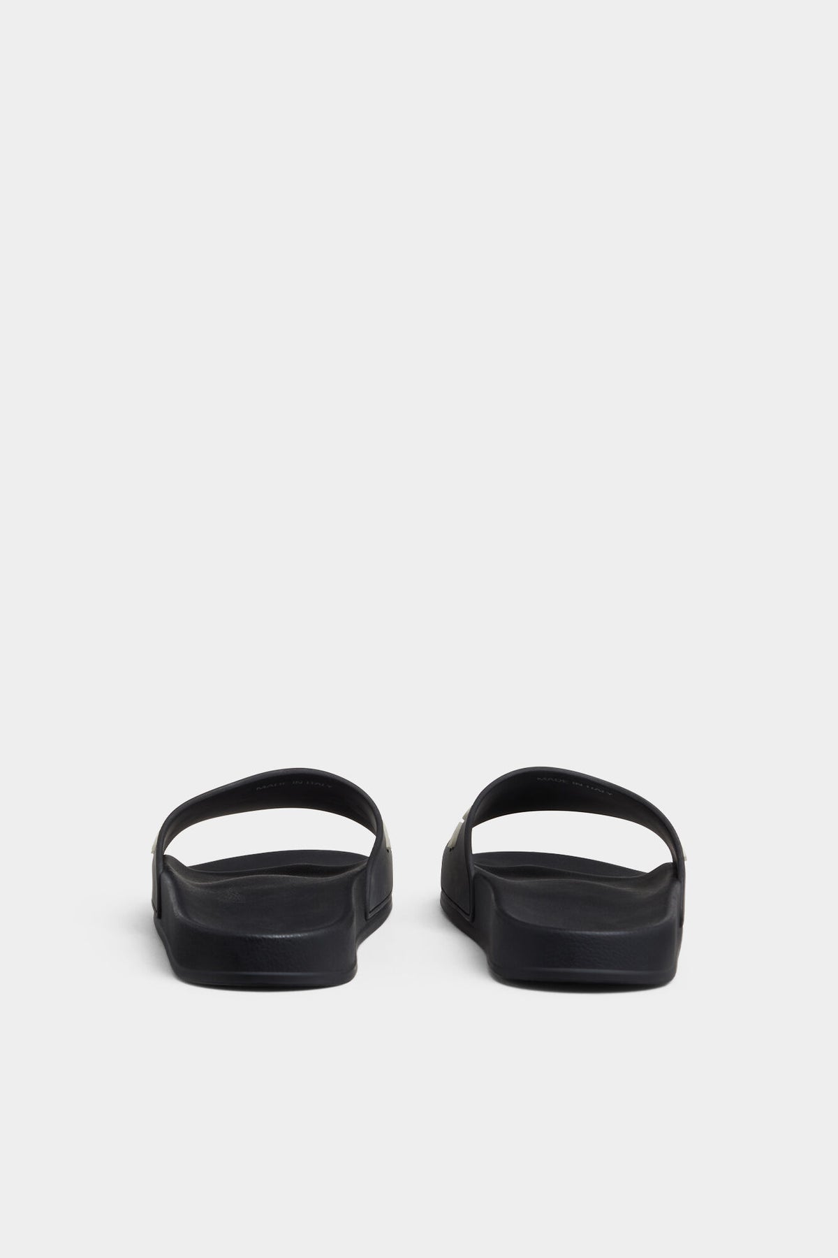 DSQUARED2 LOGO SLIDES BLACK — vista 3