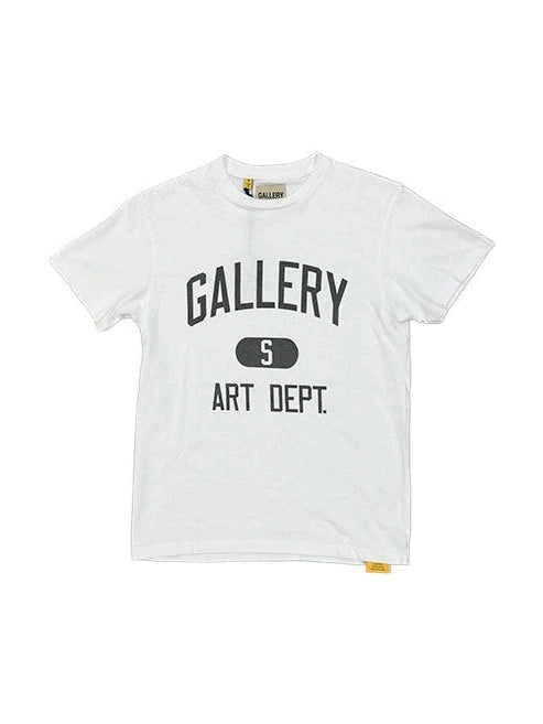 GALLERY DEPT ART WHITE BLACK TEE GALLERY DEPT The Hype Company