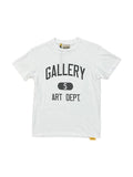 GALLERY DEPT ART WHITE BLACK TEE GALLERY DEPT The Hype Company