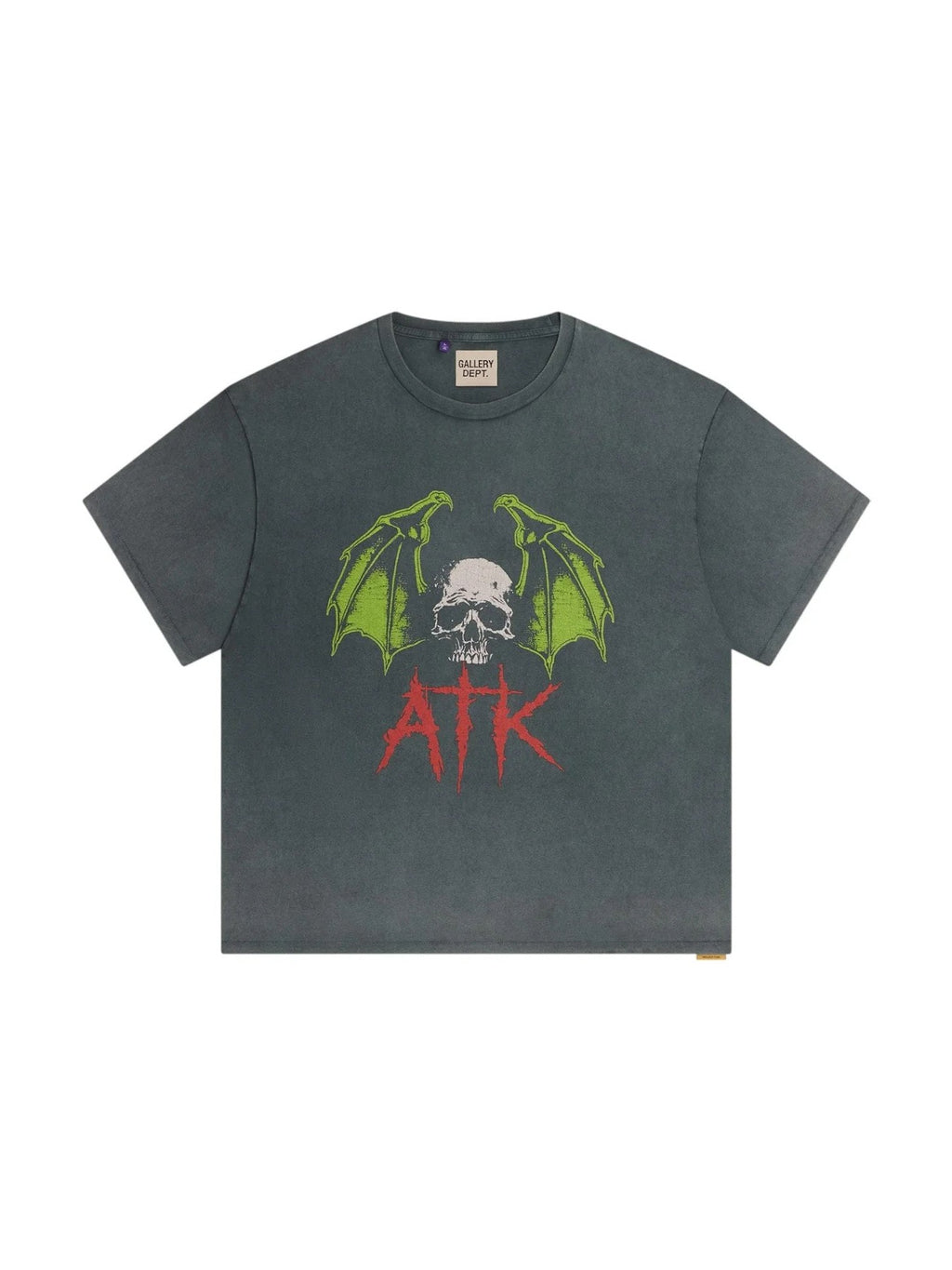 GALLERY DEPT. ATK NIGHT TEE VINTAGE BLACK