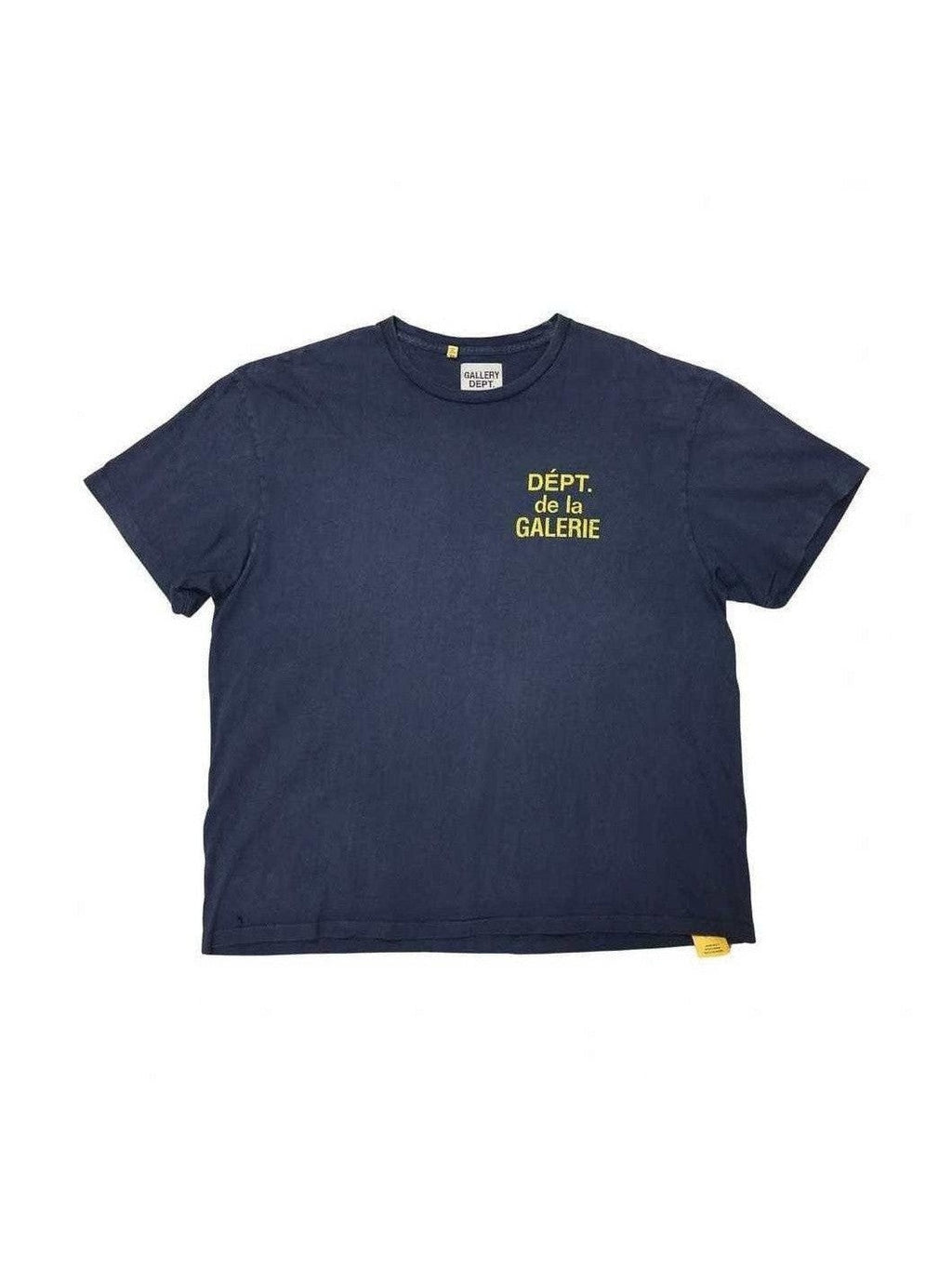 GALLERY DEPT FRENCH LOGO NAVY T SHIRT GALLERY DEPT The Hype Company